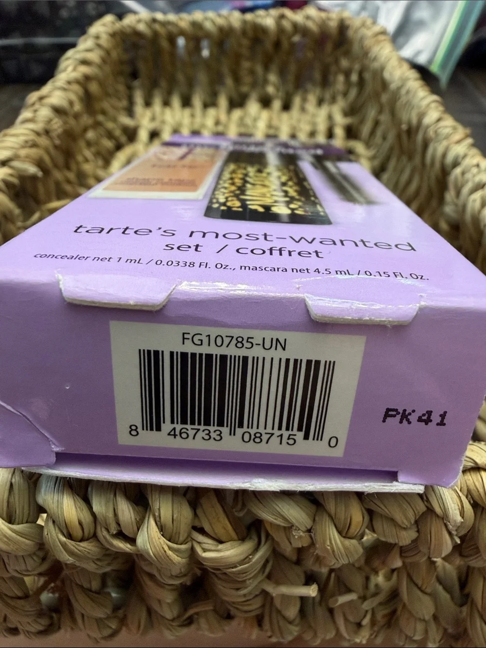 Tarte Most-Wanted Shape Tape Concealer 35N Medium + Maneater Mascara Set NIB